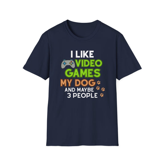 I Like VG My Dog 3 People T-Shirt