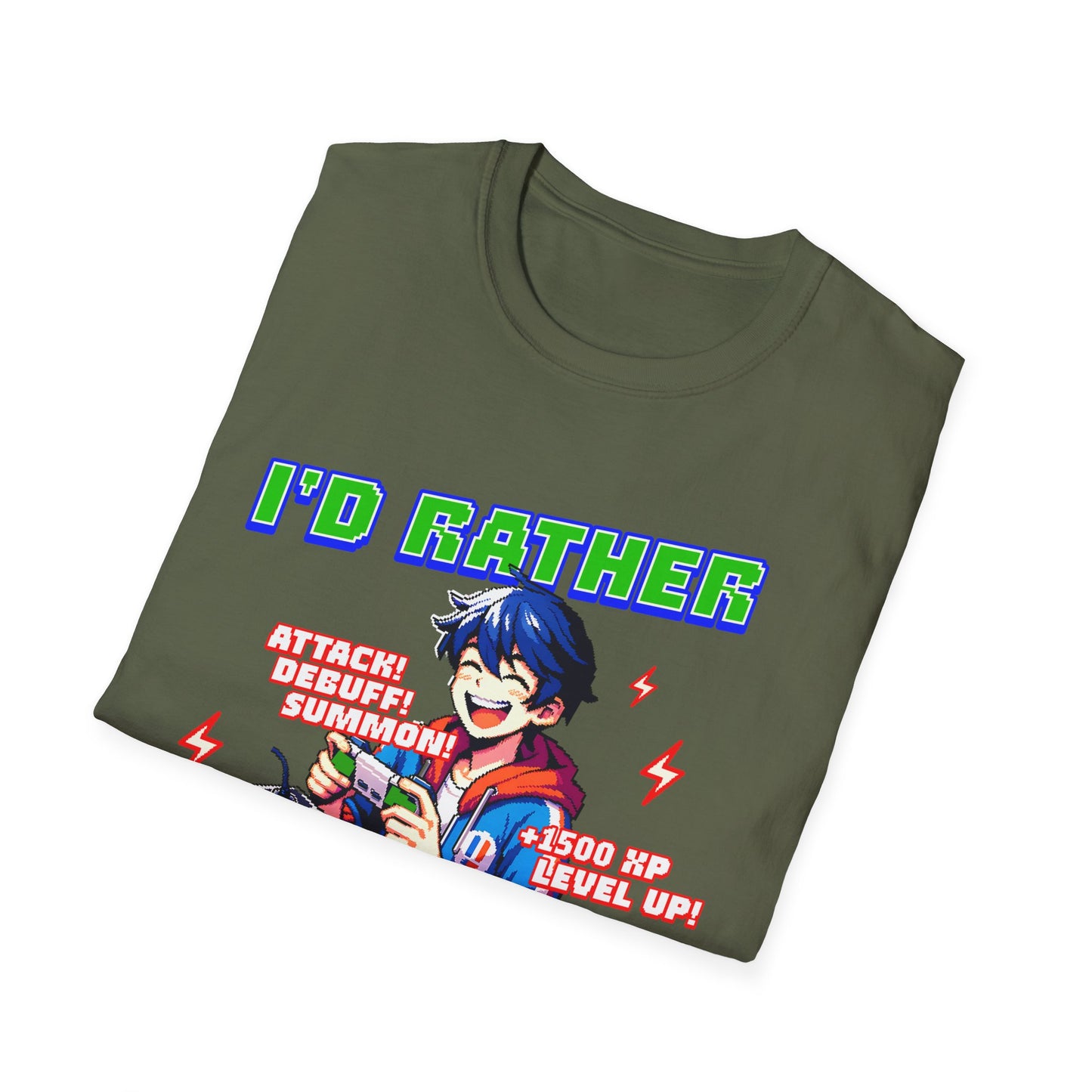 I'd Rather Be Gaming T-Shirt