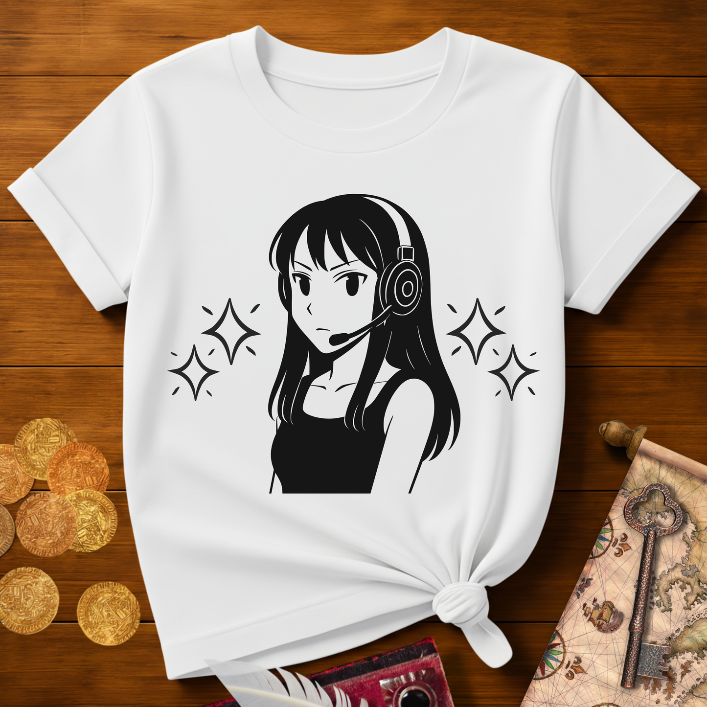 Manga Gamer(Girl) T-Shirt