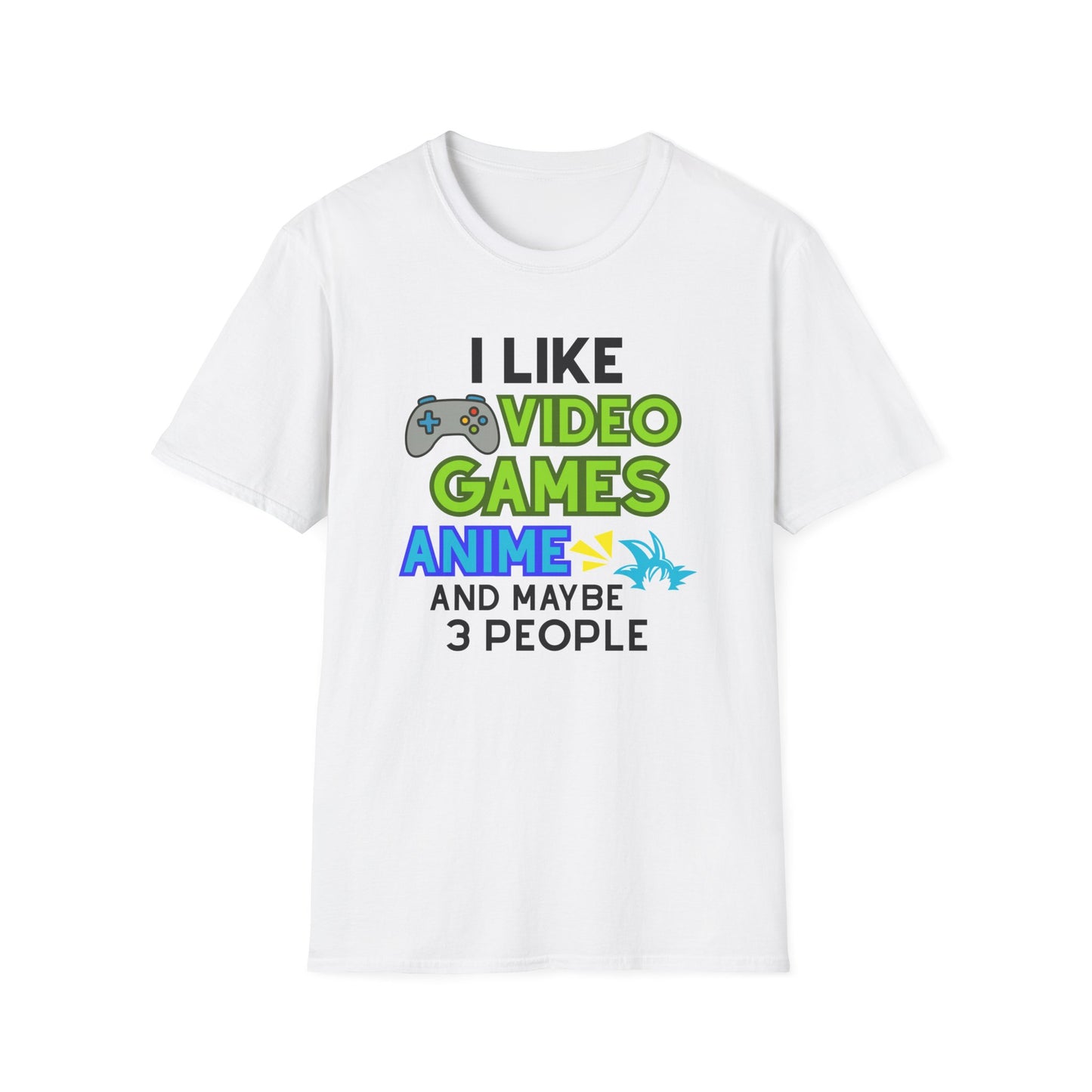 I Like VG Anime 3 People T-Shirt
