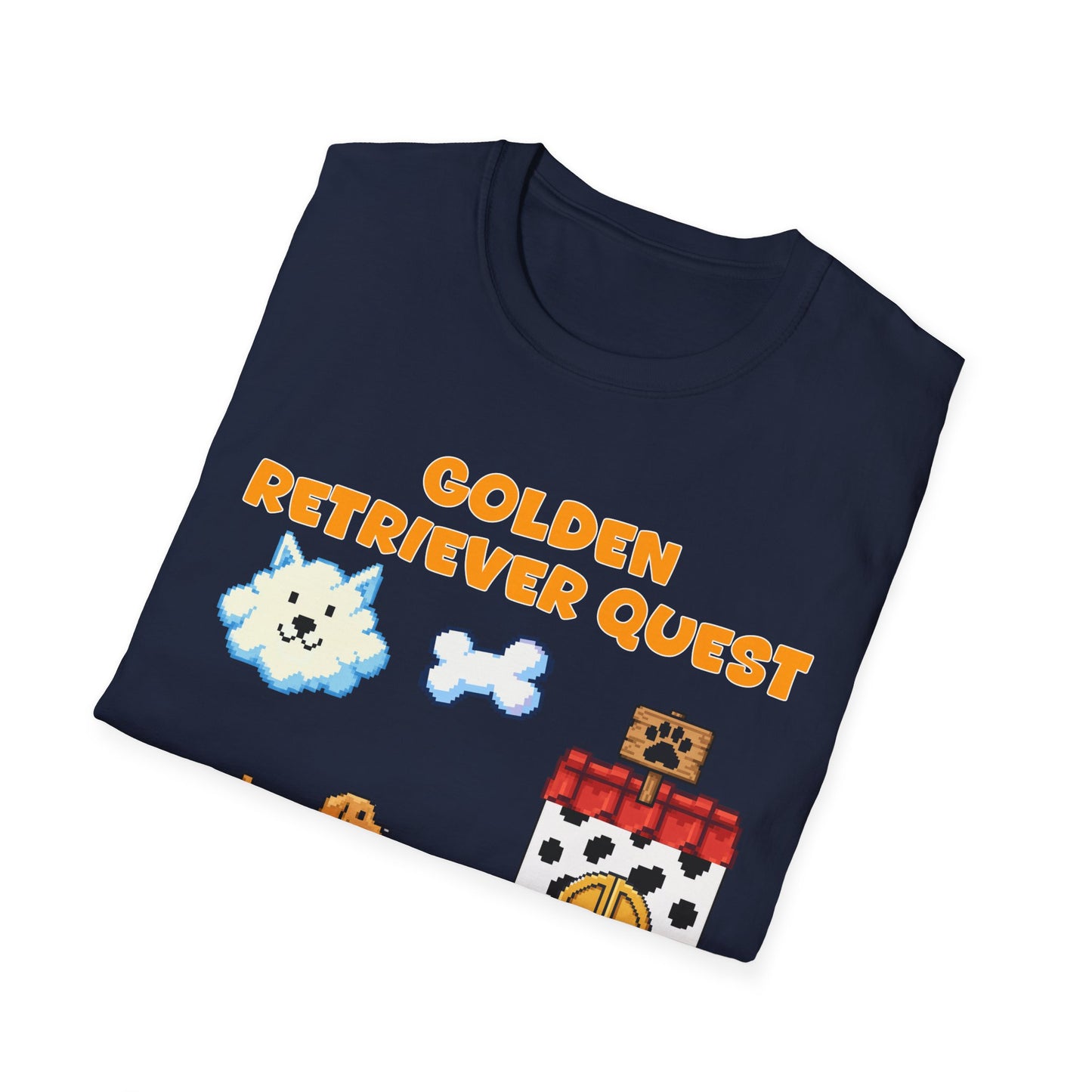 Golden Retriever Quest T-Shirt