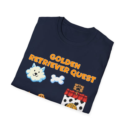 Golden Retriever Quest T-Shirt