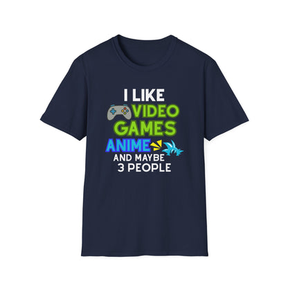 I Like VG Anime 3 People T-Shirt