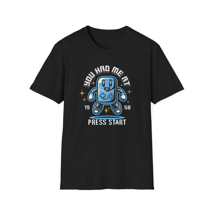 You Had Me At Press Start T-Shirt