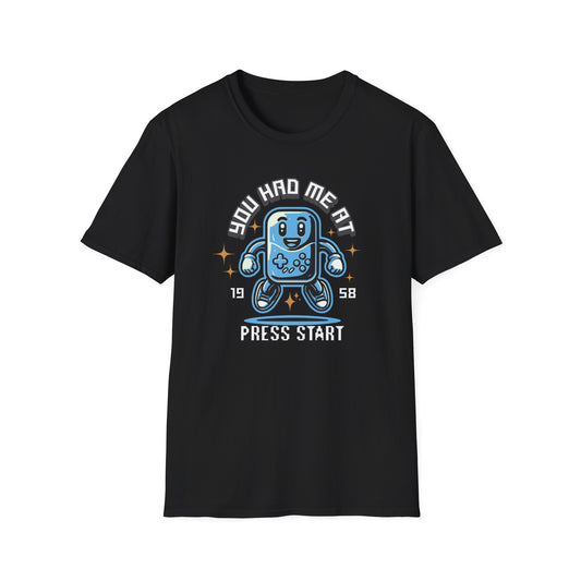 You Had Me At Press Start T-Shirt