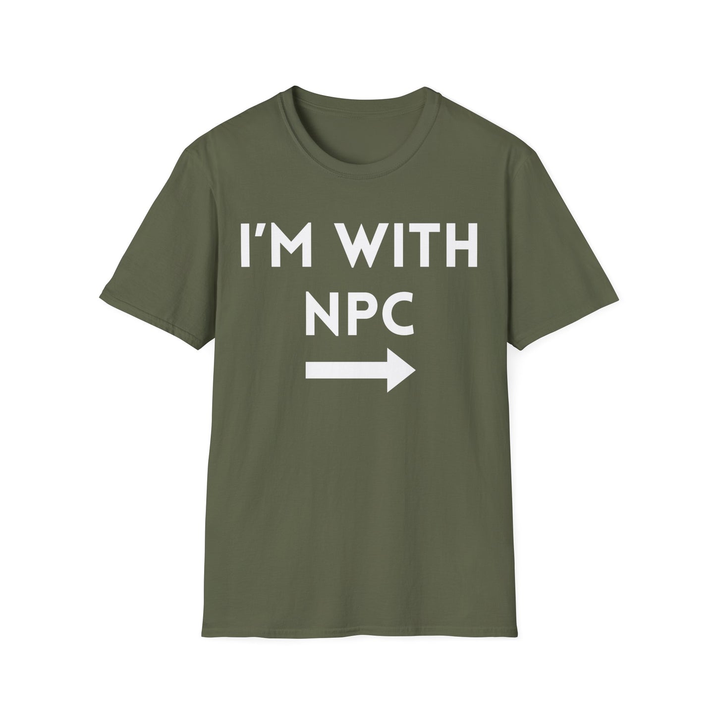 I'm With NPC T-Shirt
