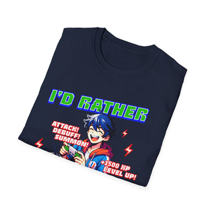I'd Rather Be Gaming T-Shirt
