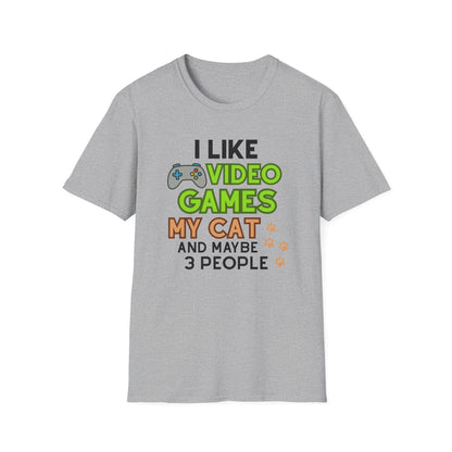 I Like VG My Cat 3 People T-Shirt