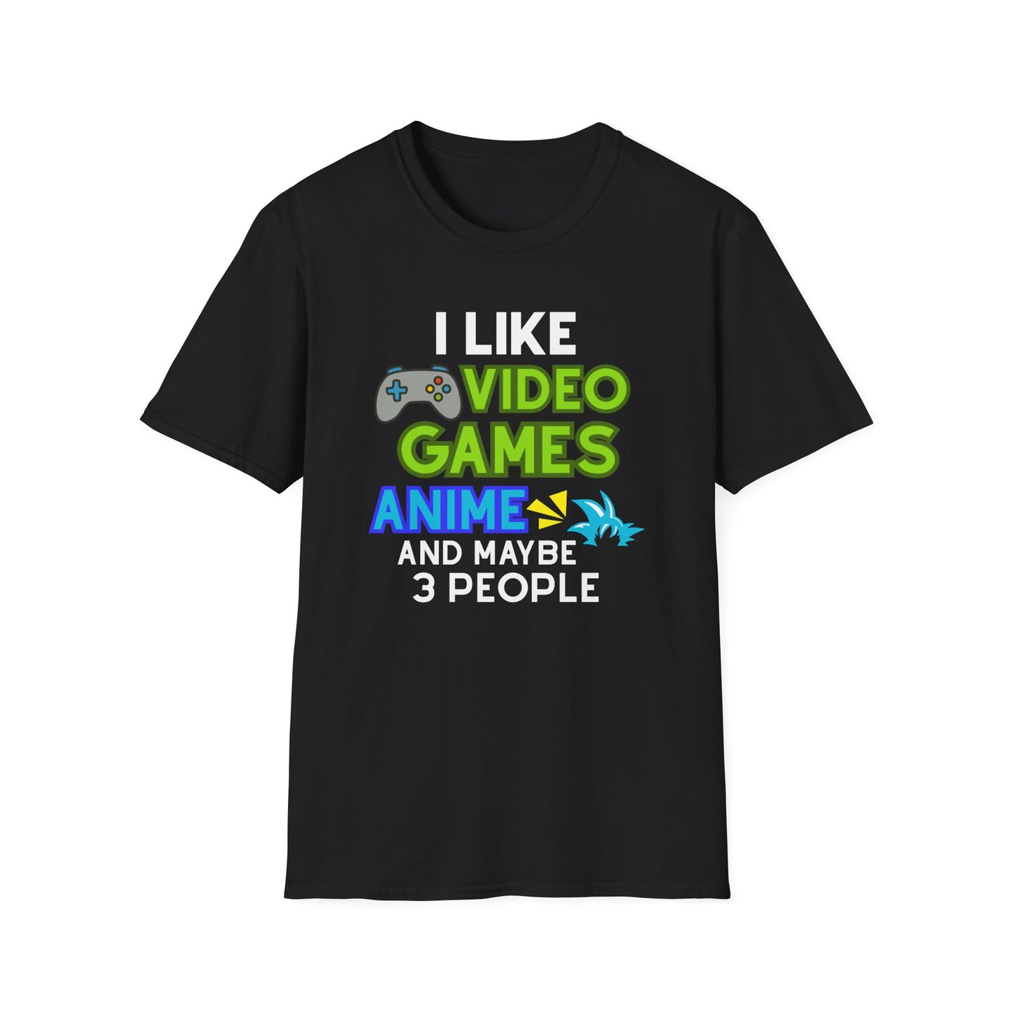 I Like VG Anime 3 People T-Shirt