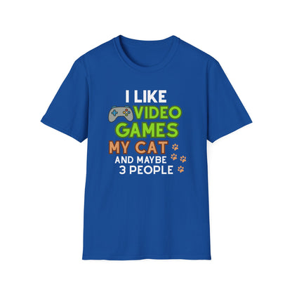I Like VG My Cat 3 People T-Shirt