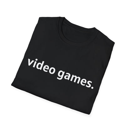 Video Games. T-Shirt