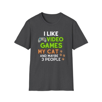 I Like VG My Cat 3 People T-Shirt