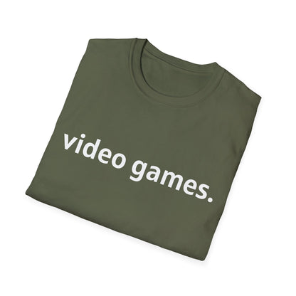 Video Games. T-Shirt