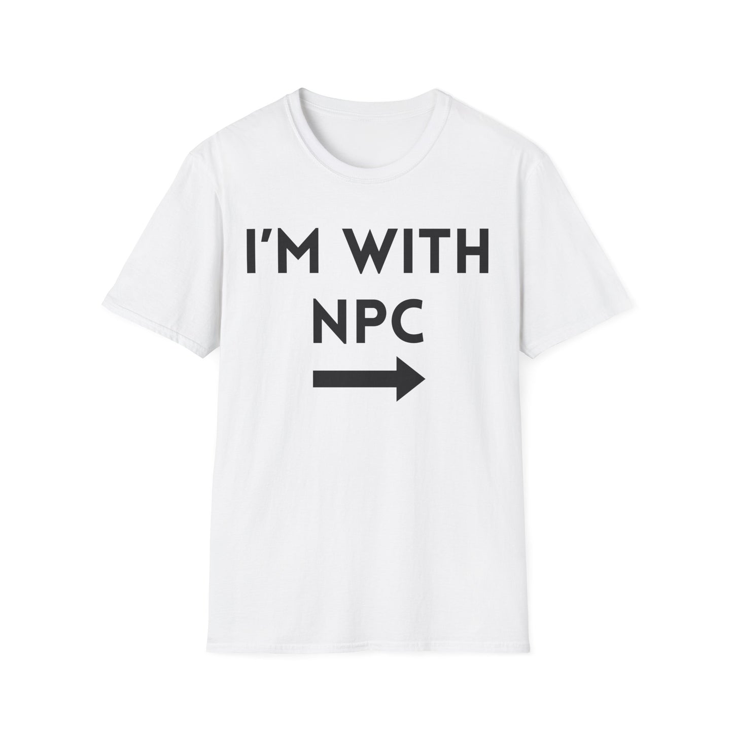 I'm With NPC T-Shirt