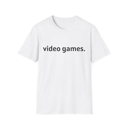 Video Games. T-Shirt