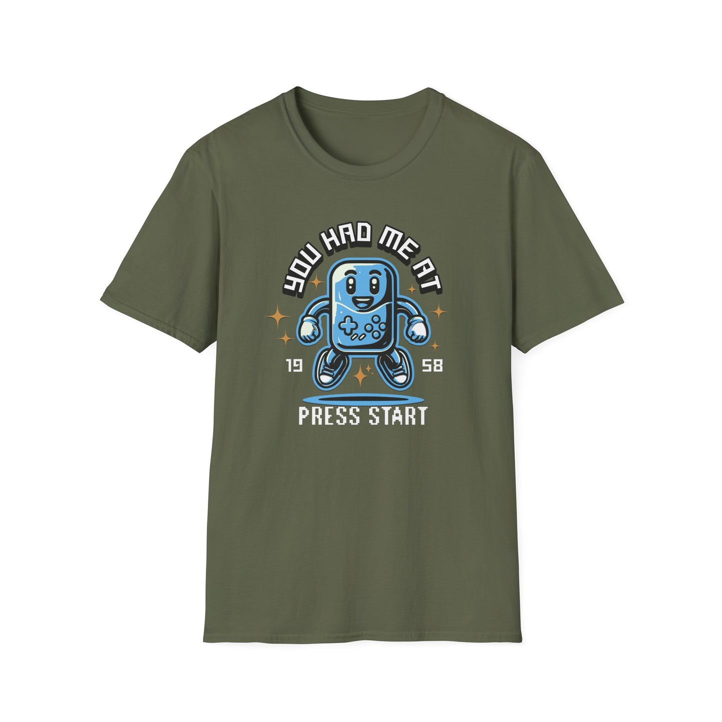 You Had Me At Press Start T-Shirt