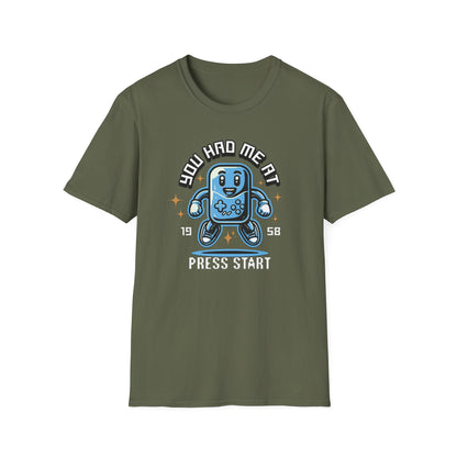 You Had Me At Press Start T-Shirt