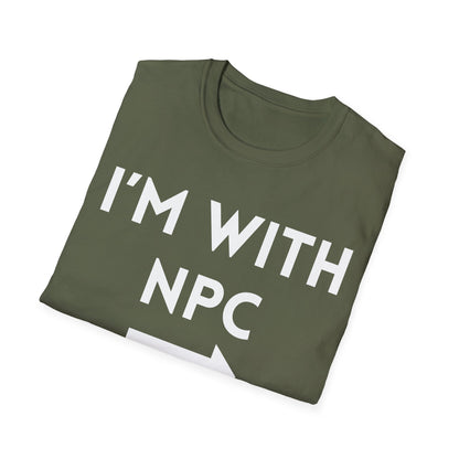 I'm With NPC T-Shirt