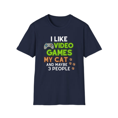 I Like VG My Cat 3 People T-Shirt
