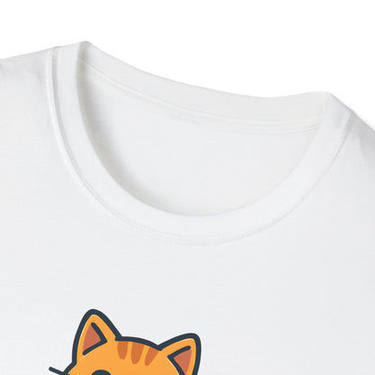 Cat Sitting On Laptop T-Shirt