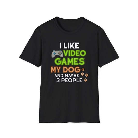 I Like VG My Dog 3 People T-Shirt