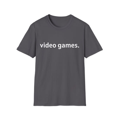 Video Games. T-Shirt