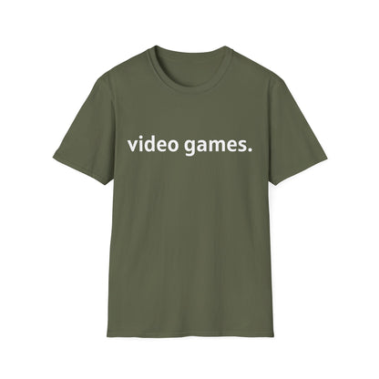 Video Games. T-Shirt