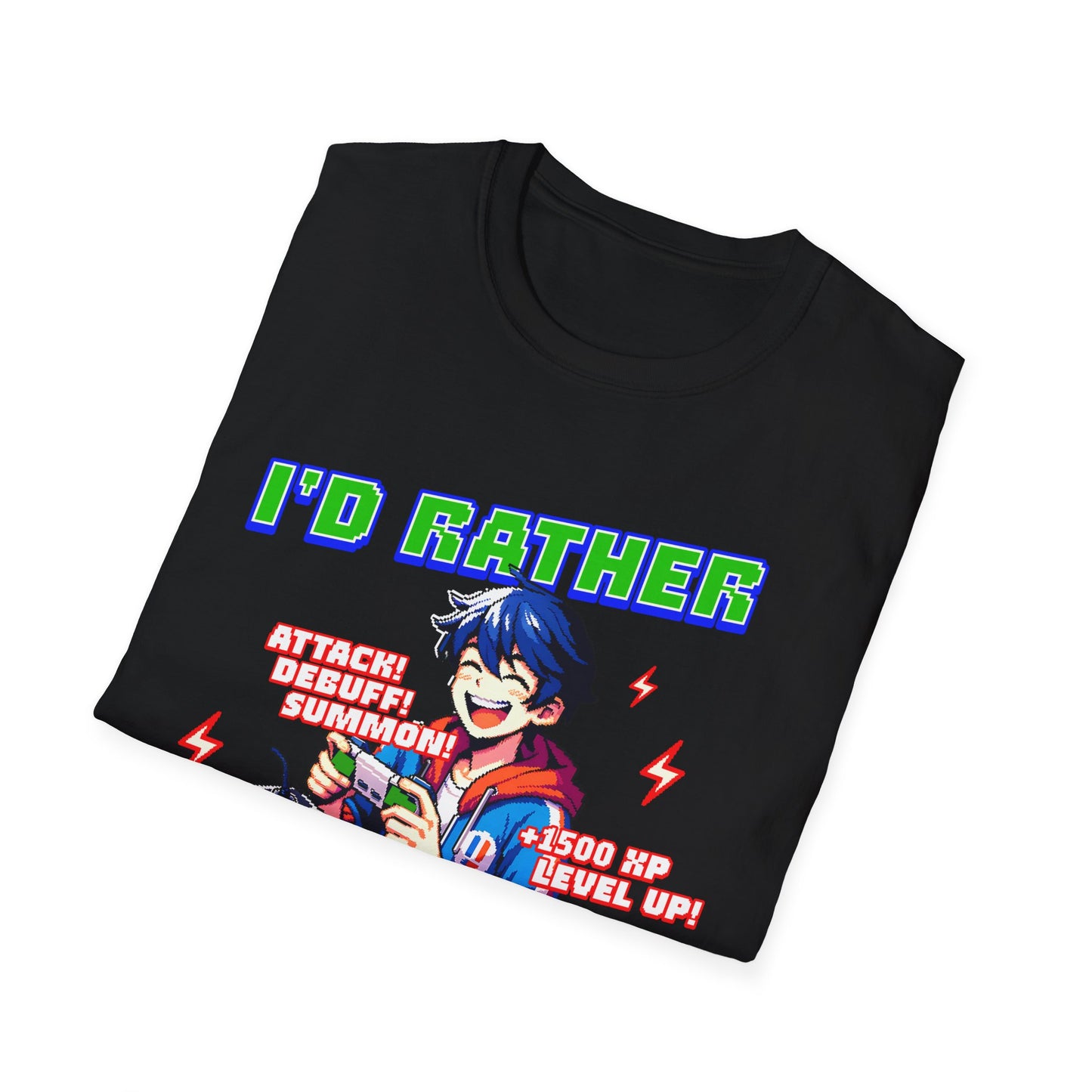 I'd Rather Be Gaming T-Shirt