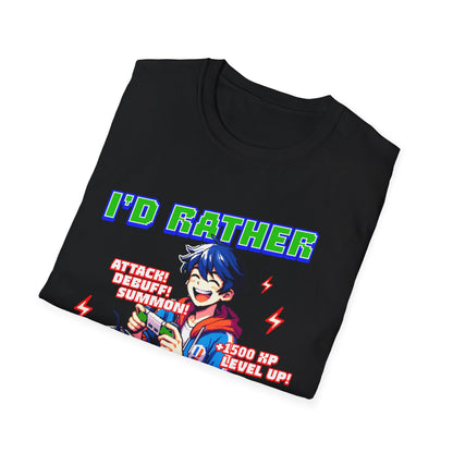 I'd Rather Be Gaming T-Shirt