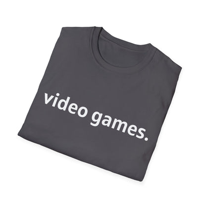Video Games. T-Shirt