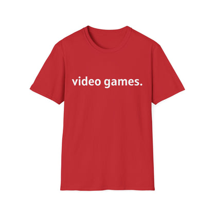 Video Games. T-Shirt