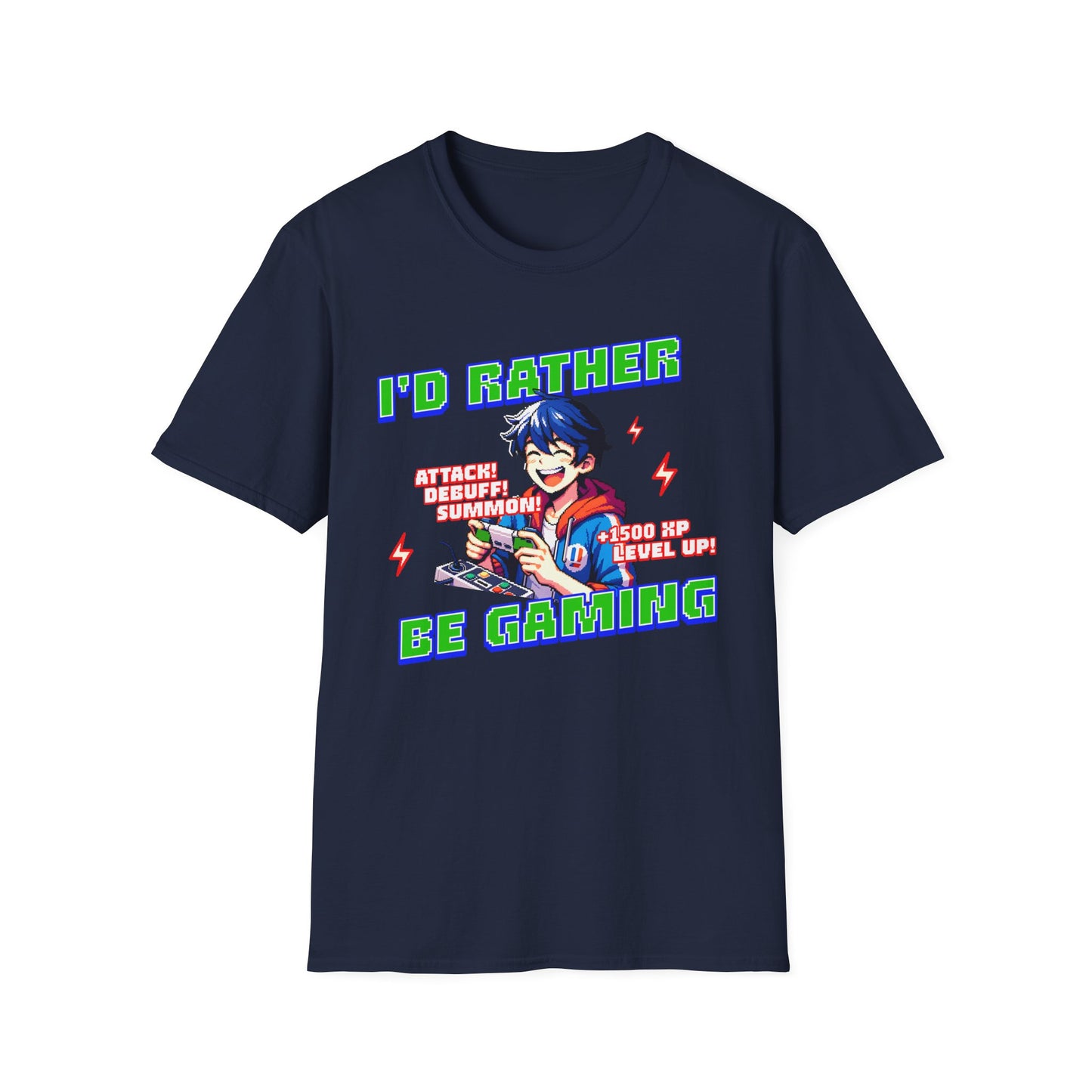 I'd Rather Be Gaming T-Shirt