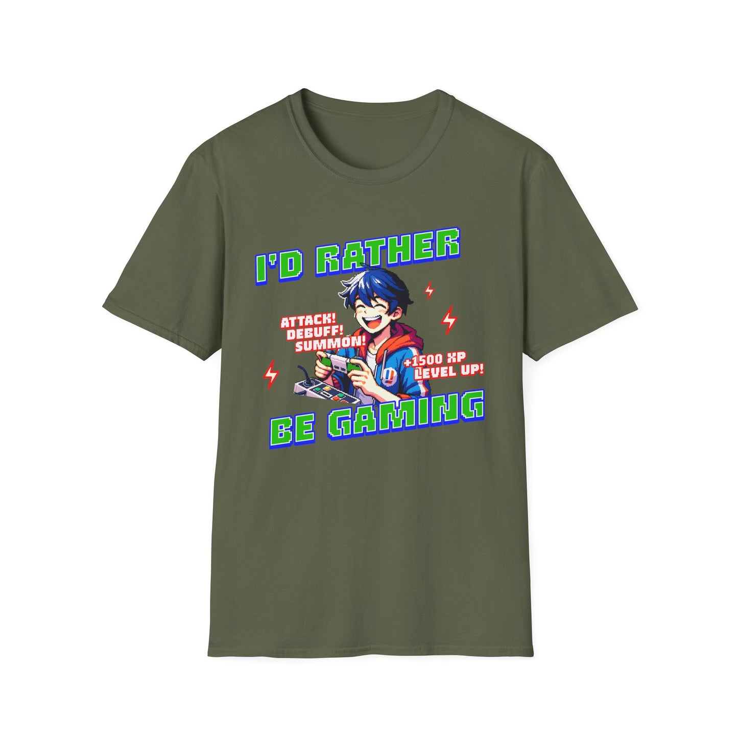 I'd Rather Be Gaming T-Shirt