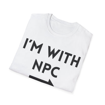 I'm With NPC T-Shirt