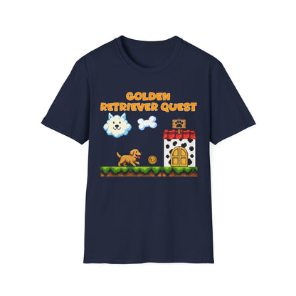Golden Retriever Quest T-Shirt