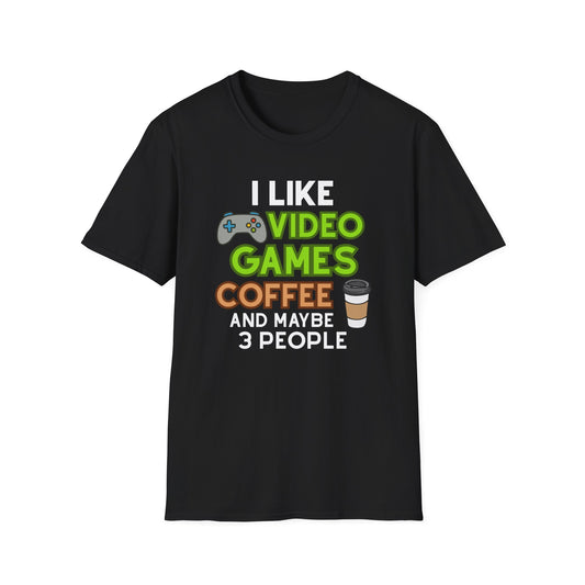 I Like VG Coffee 3 People T-Shirt