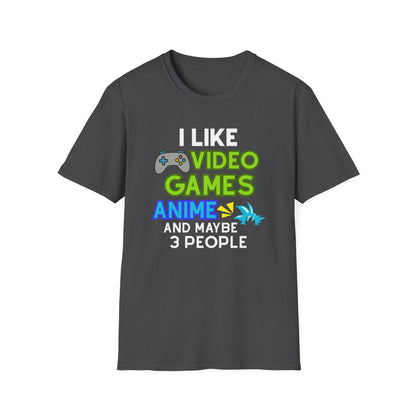I Like VG Anime 3 People T-Shirt
