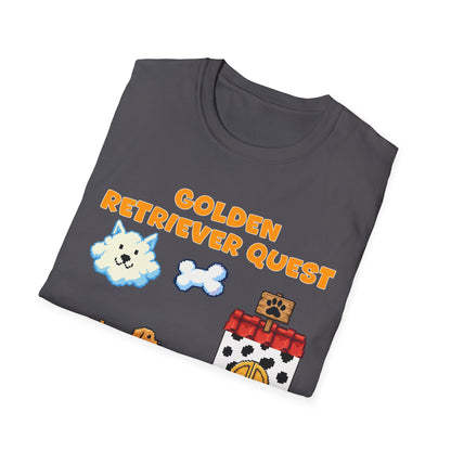 Golden Retriever Quest T-Shirt