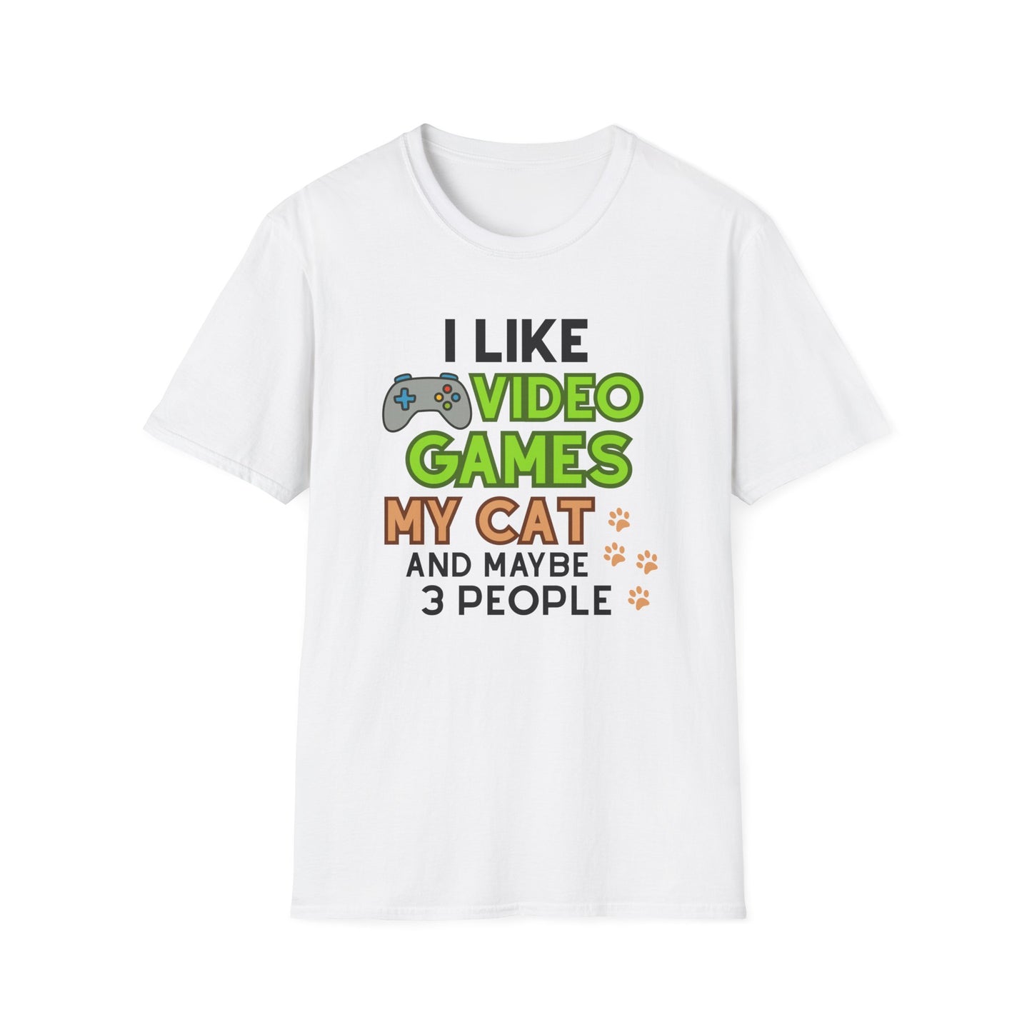 I Like VG My Cat 3 People T-Shirt