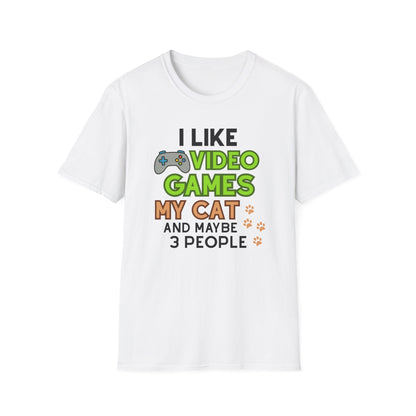 I Like VG My Cat 3 People T-Shirt