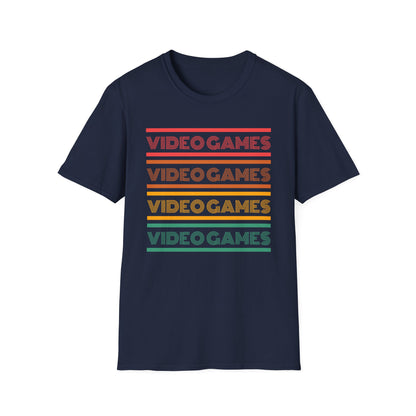 Video Games x 4 T-Shirt