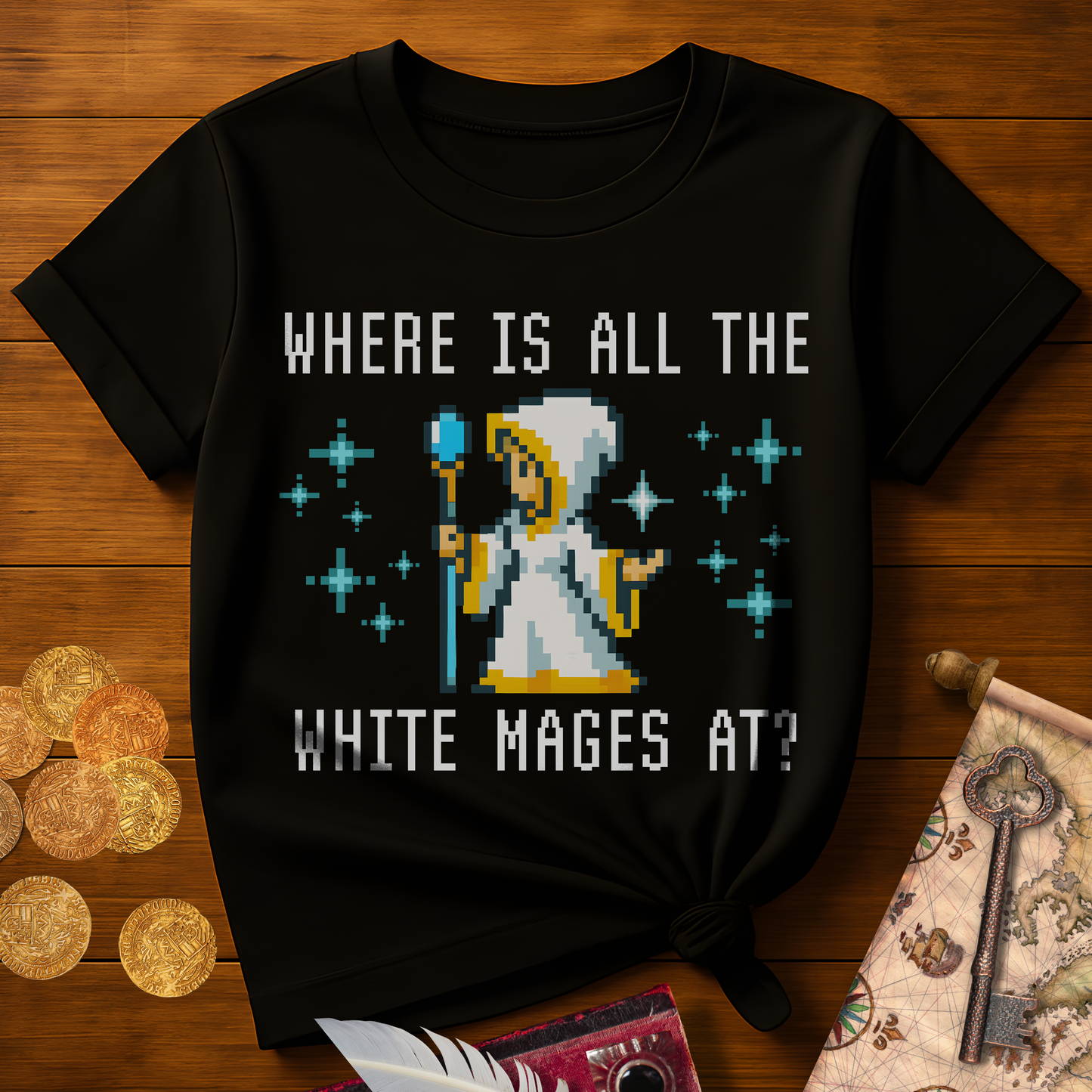 Where White Mages T-Shirt