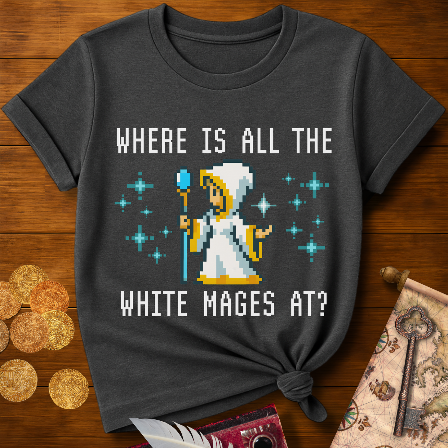 Where White Mages T-Shirt