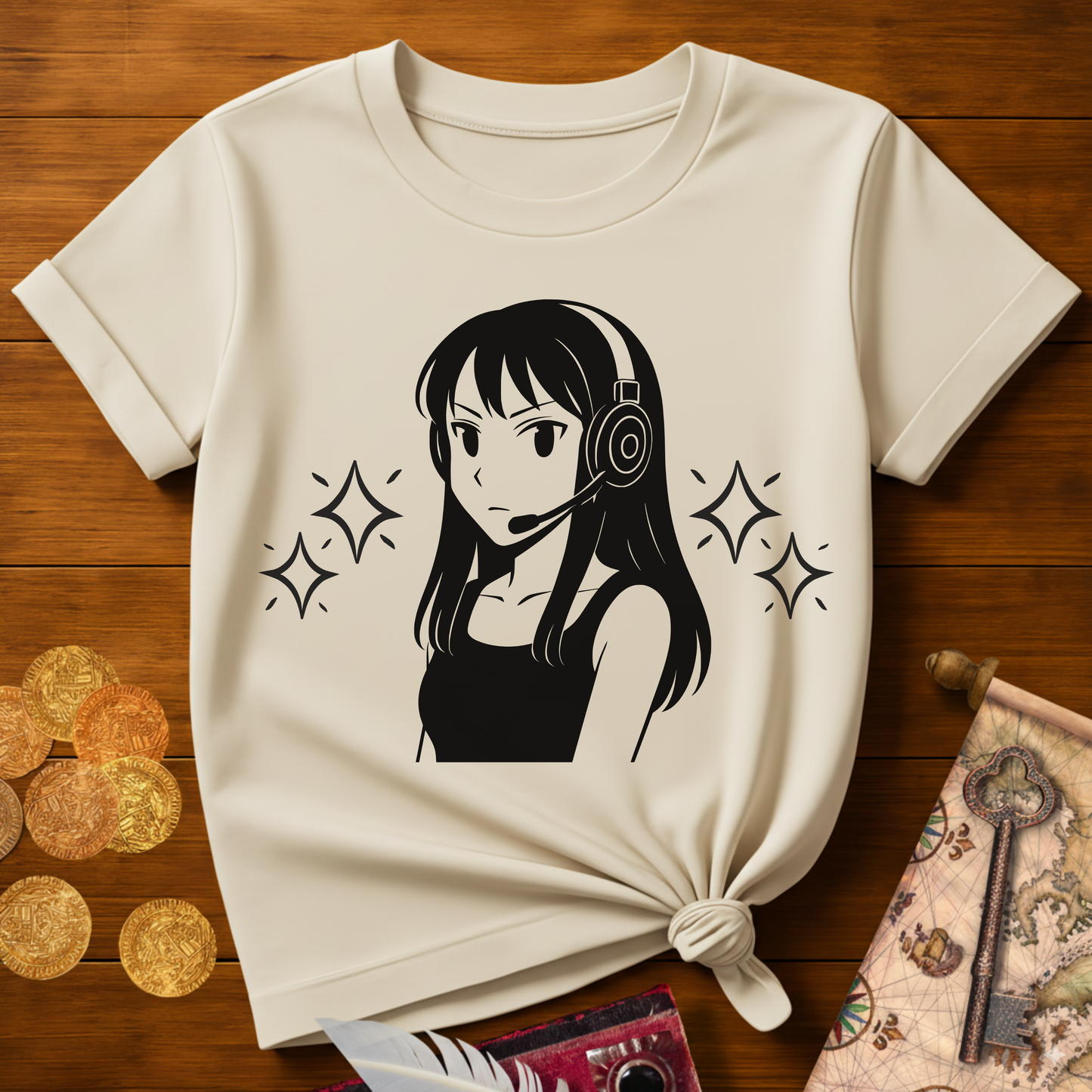 Manga Gamer(Girl) T-Shirt